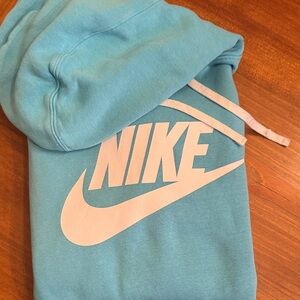 Nike Light Blue Pullover Hoodie